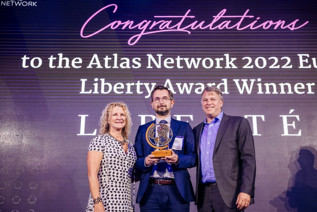 Fundacja Liberté! uhonorowana Nagrodą Atlas Network Europe Liberty!